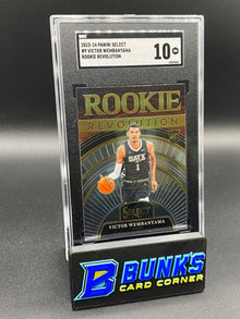 2023-24 Victor Wembanyama Rookie Revolution SGC 10 (Box A19)