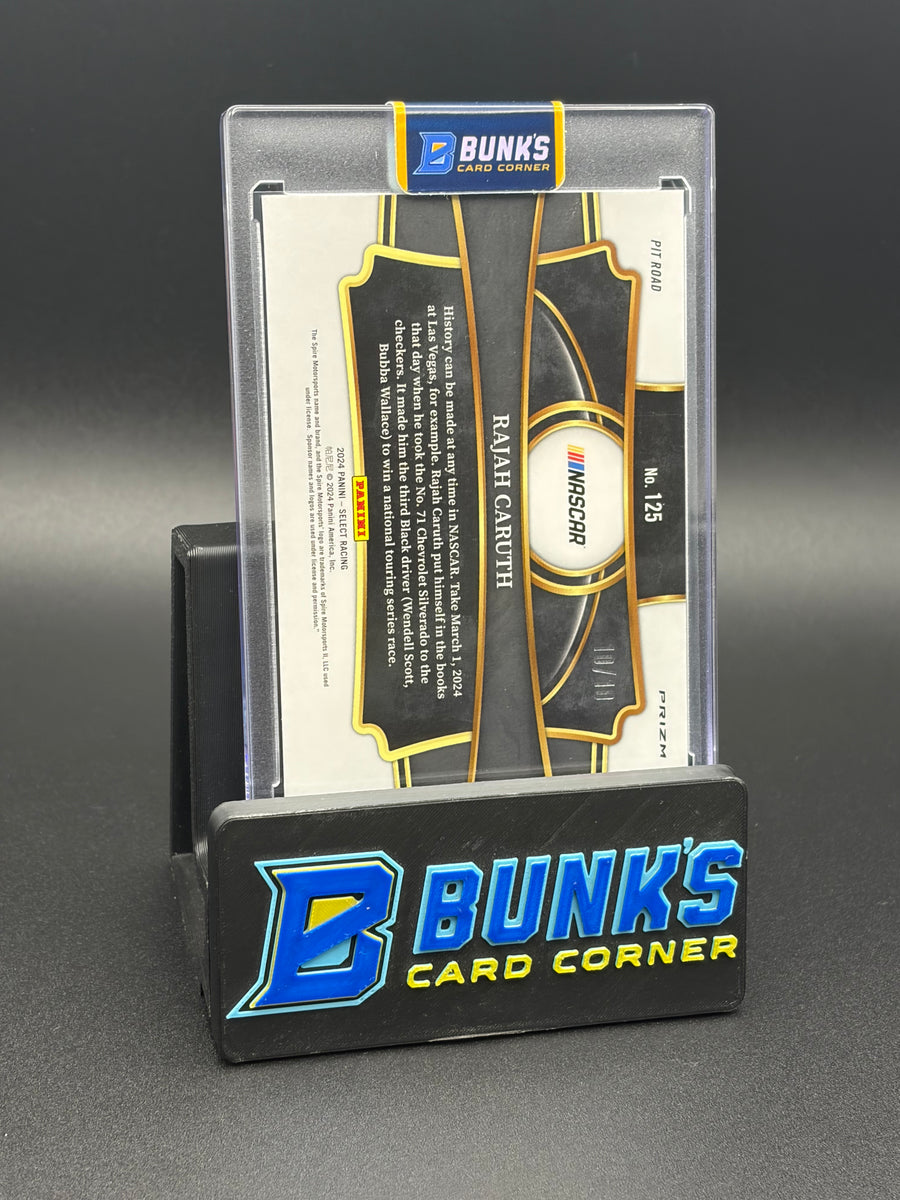 2024 Rajah Caruth Panini Select Gold Shock 10/10