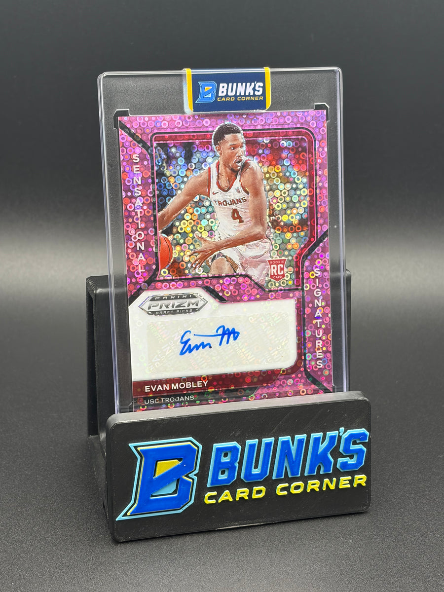 2021 Evan Mobley Prizm Sensational Auto RC 17/20
