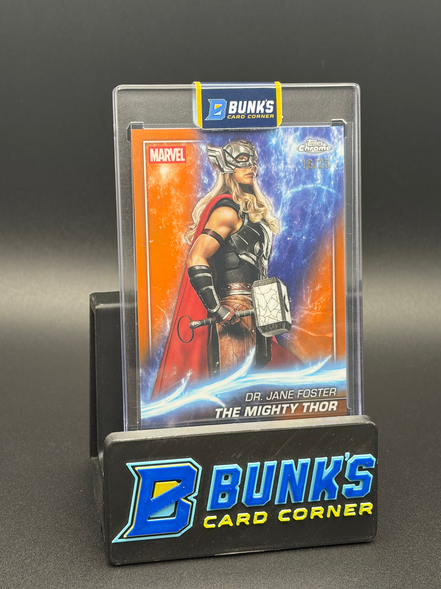 2025 The Mighty Thor Galaxy Topps Chrome 16/25