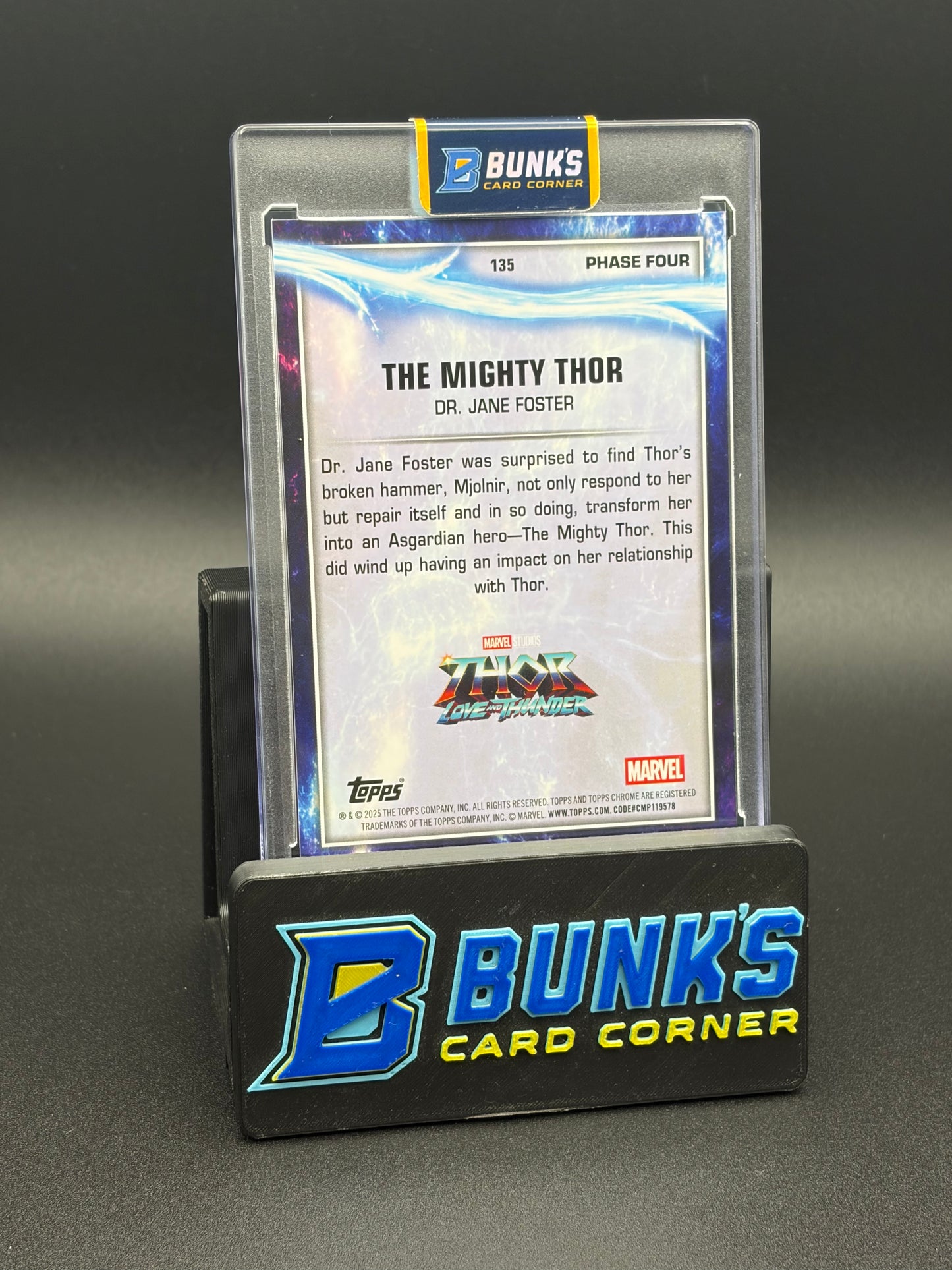 2025 The Mighty Thor Galaxy Topps Chrome 16/25