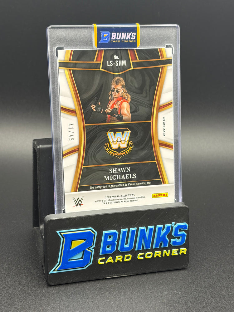 2023 Shawn Michaels Select Panini Auto Legend 41/49