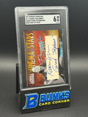 2007 Karen Lynn Gorney Cinema Stars Auto Directors Cut SGC 6 29/50