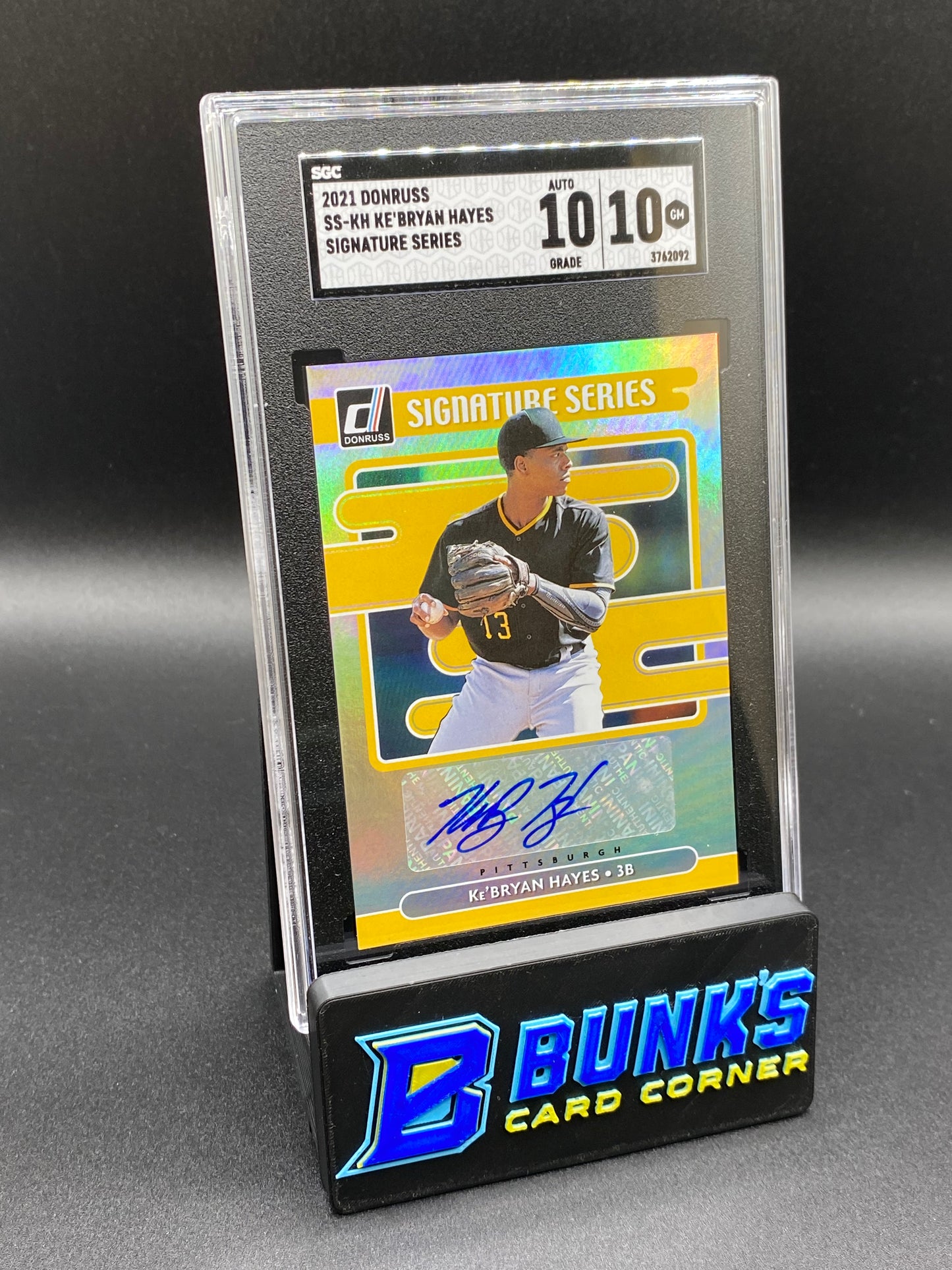 2021 Ke'Bryan Hayes Sig. Series SGC 10/10 (Box B67)