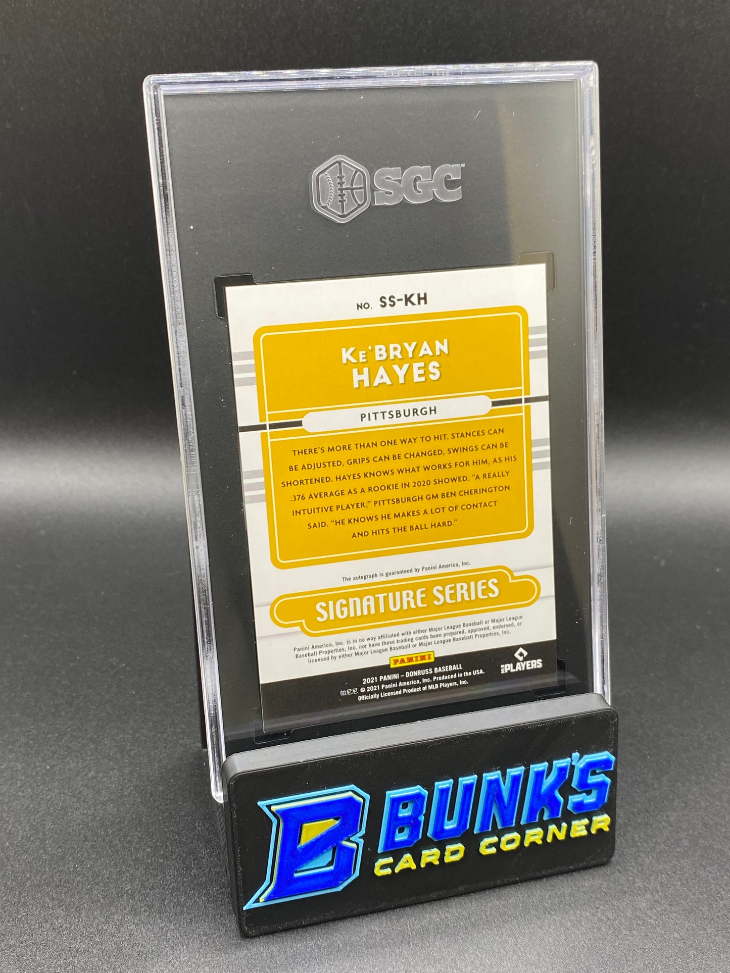 2021 Ke'Bryan Hayes Sig. Series SGC 10/10 (Box B67)