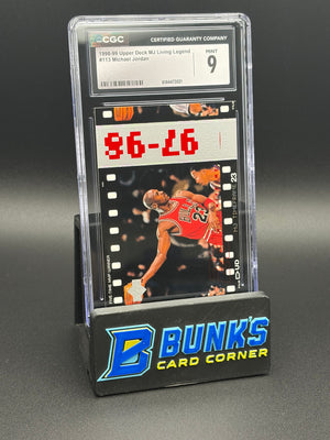 1998-99 Michael Jordan Upper Deck MJ Living Legend CGC 9