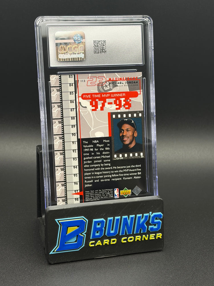 1998-99 Michael Jordan Upper Deck MJ Living Legend CGC 9