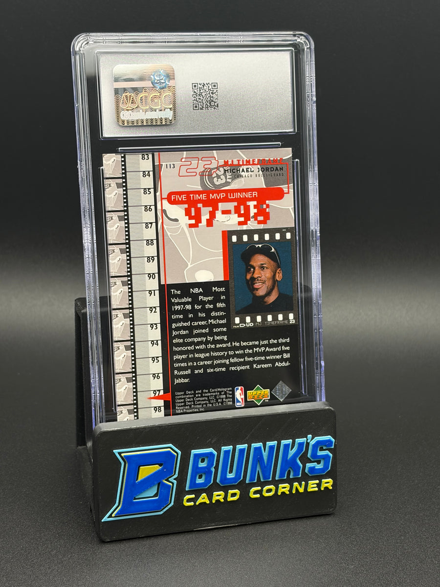 1998-99 Michael Jordan Upper Deck MJ Living Legend CGC 9