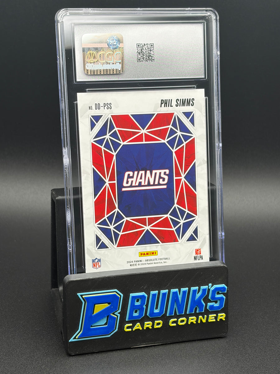 2024 Phil Simms Spectrum Gold Draft Diamonds Panini Absolute CGC 10 7/10