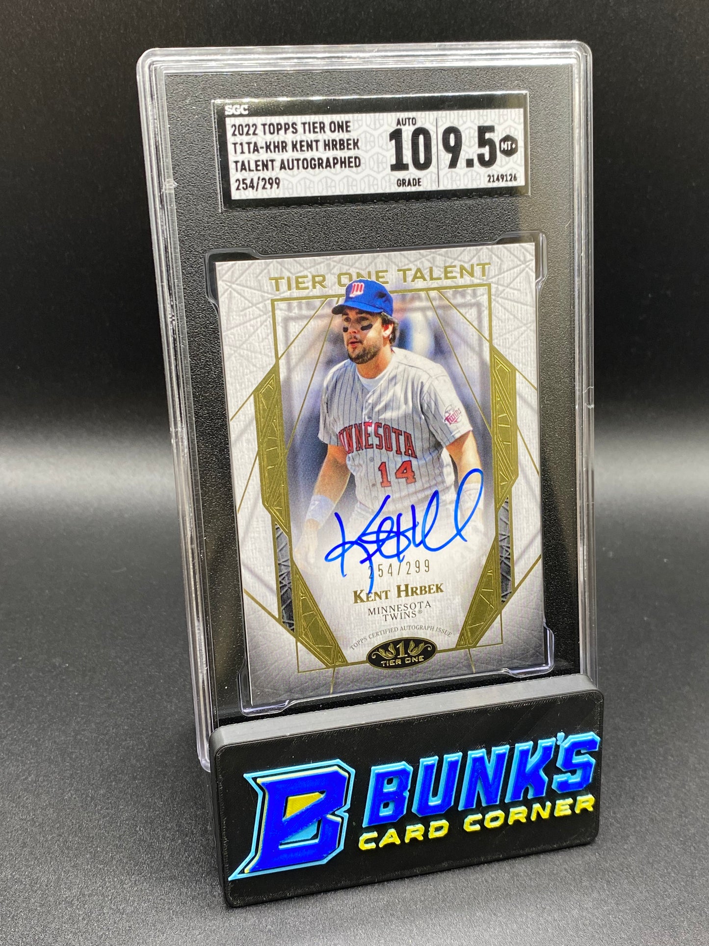 2022 Kent Hrbek Talent Auto. SGC 10/9.5 (Box B67)