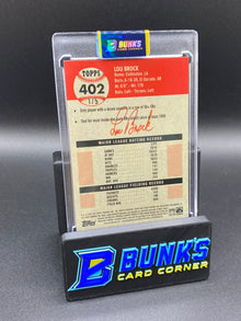 2022 Lou Brock Red Chrome 1/5 (Box B67)