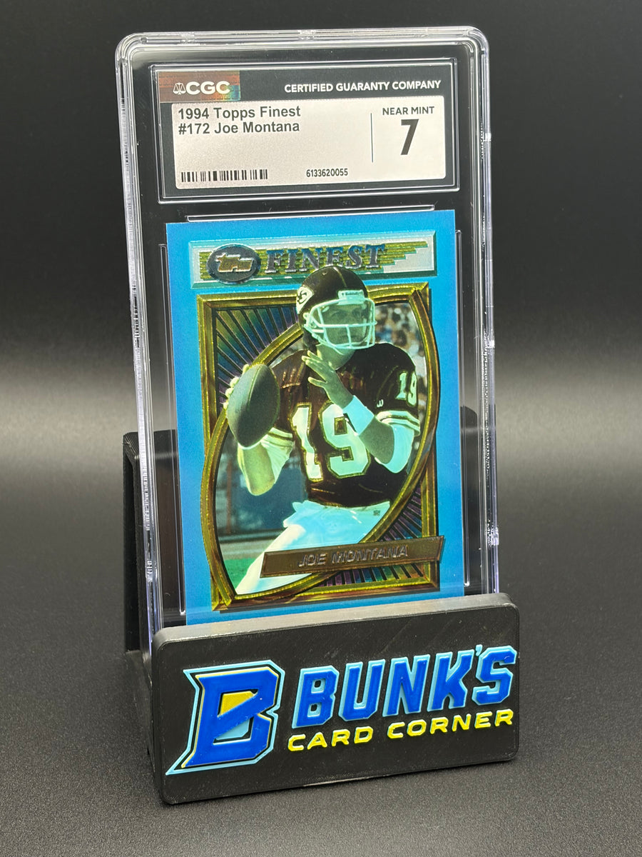 1994 Joe Montana Topps Finest CGC 7
