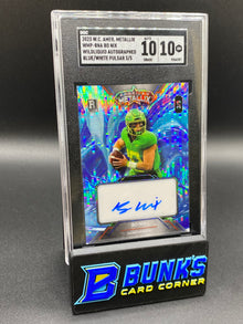 2023 Bo Nix Wildliquid Auto. 3/5 SGC 10/10 (Box B67)