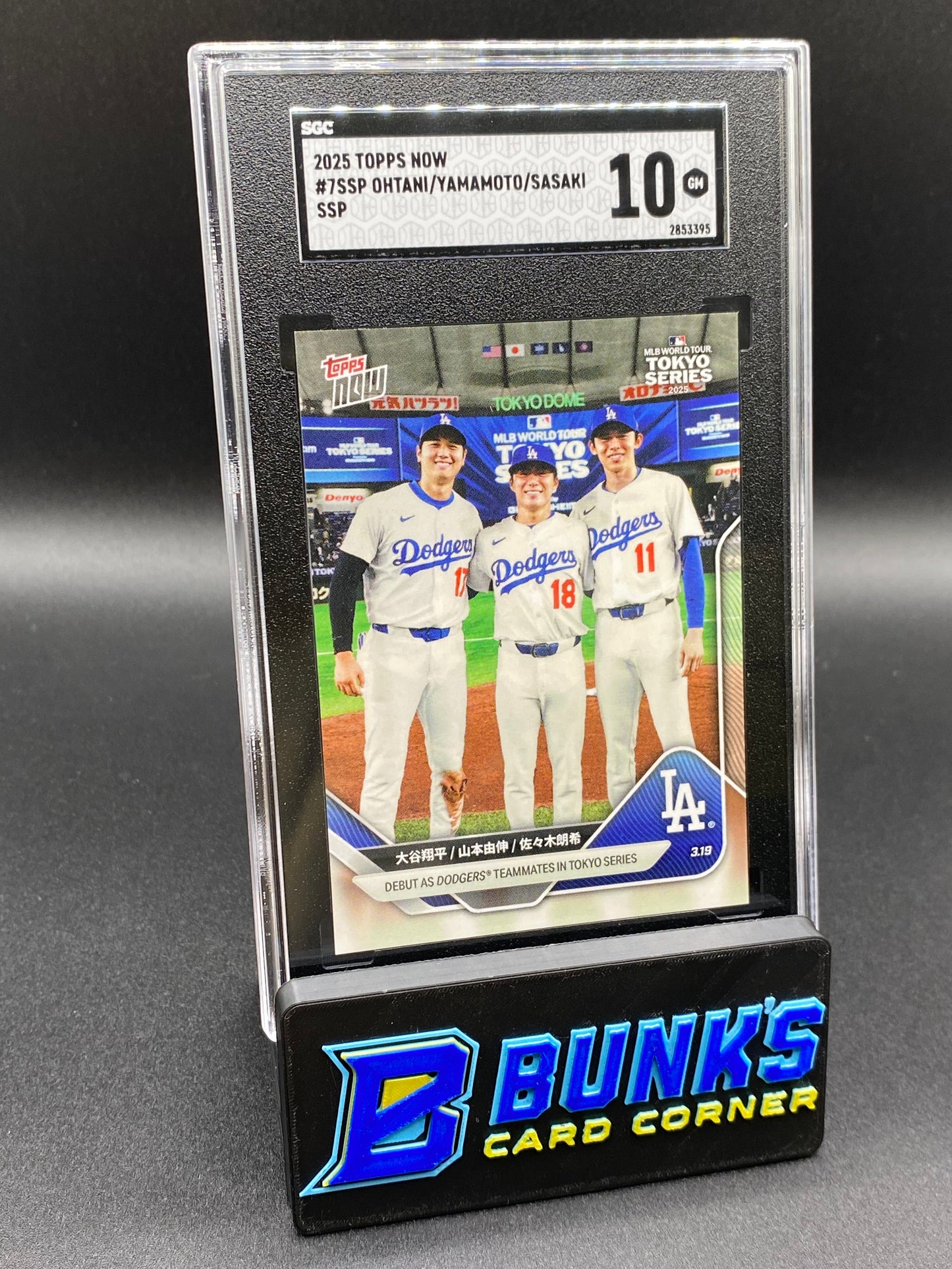 2025 Ohtani/Yamamoto/Sasaki SSP Rare JAPANESE SGC 10