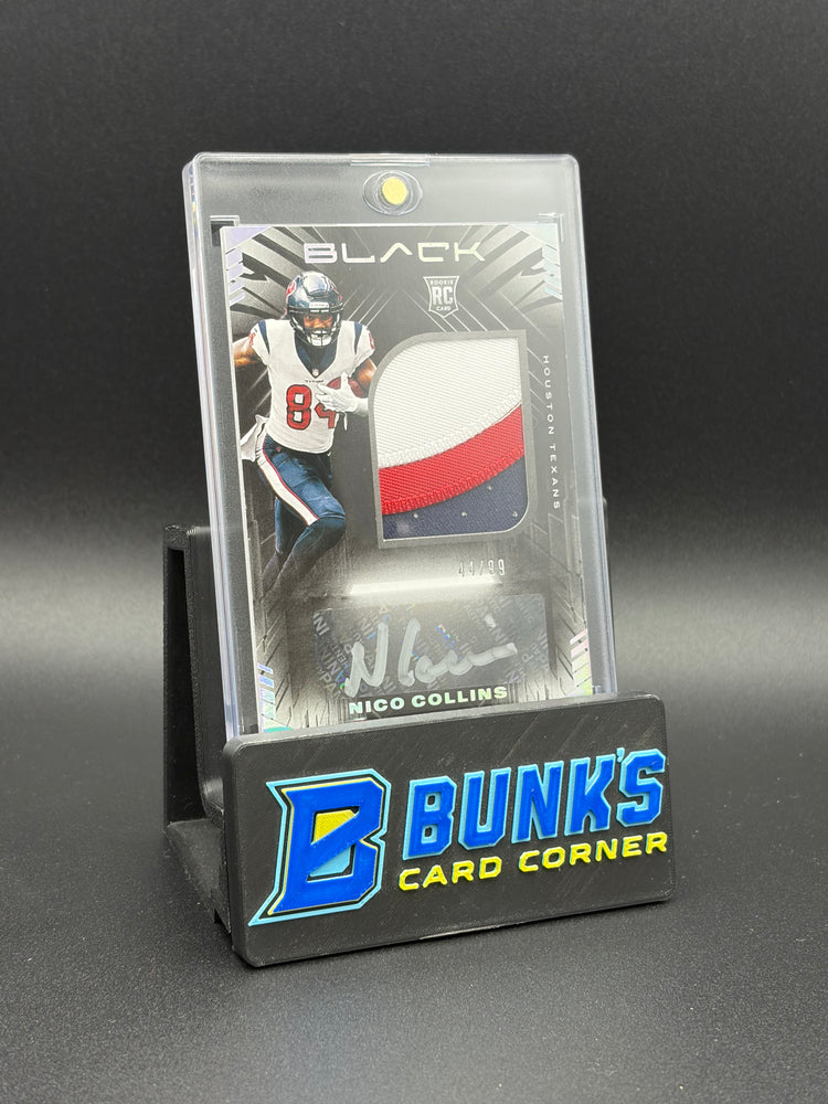 2021 Nico Collins Black Patch Auto RC 44/99