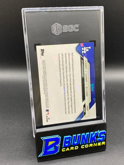 2025 Ohtani/Yamamoto/Sasaki SSP Rare JAPANESE SGC 10