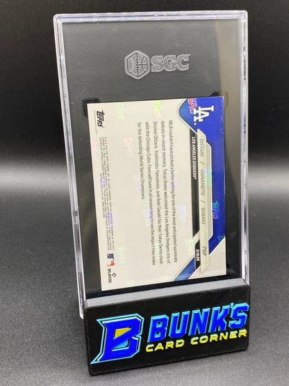 2025  Ohtani/Yamamoto/Sasaki SP SGC Authentic (Box B67)