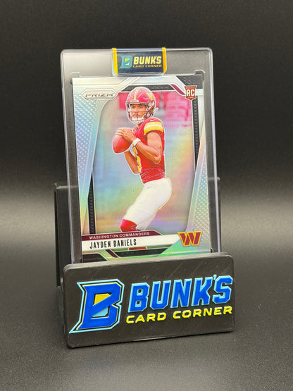 2024 Jayden Daniels Prizm Silver RC