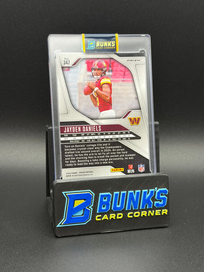 2024 Jayden Daniels Prizm Silver RC