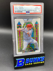 2021 Mike Trout Stained Glass PSA 10 (Box B68)