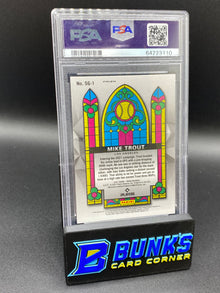 2021 Mike Trout Stained Glass PSA 10 (Box B68)