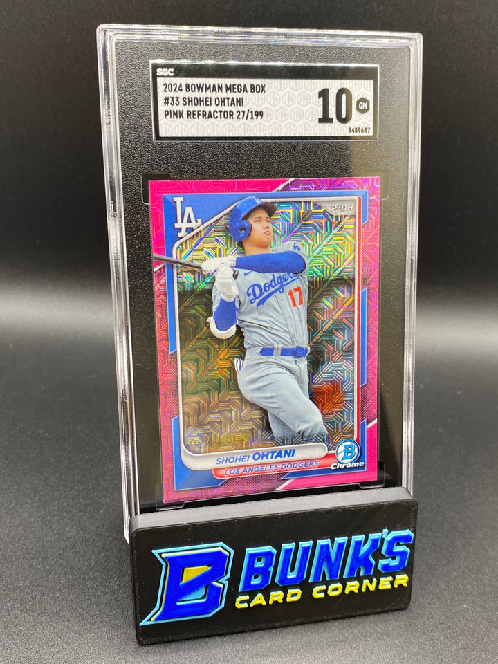 2024 Shohei Ohtani Pink Ref. SGC 10 (Box B68)