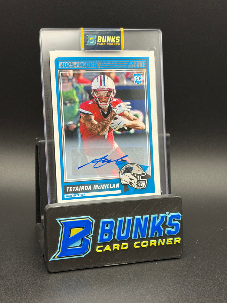 2025 Tetairoa McMillan Score Rookie Auto