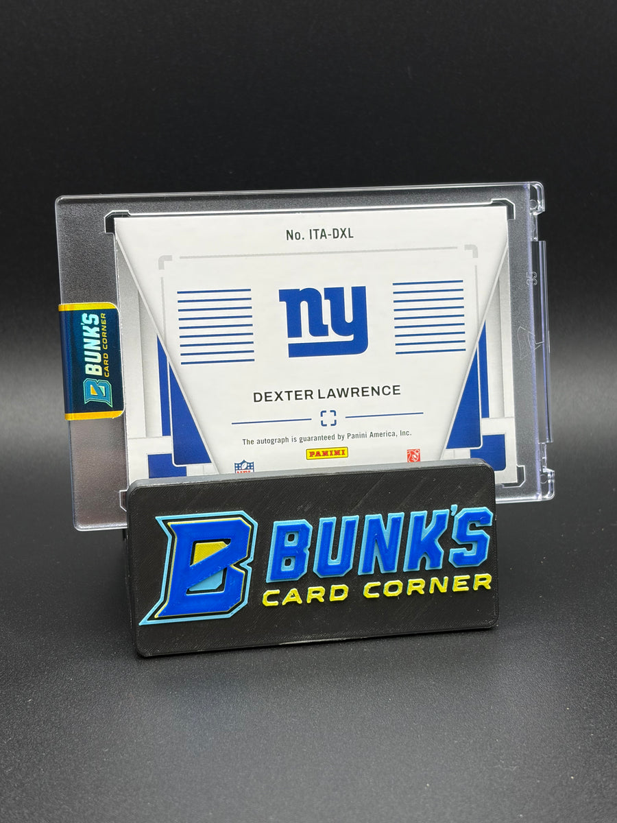 2025 Dexter Lawrence Photogenic Panini In the Action Auto 9/25