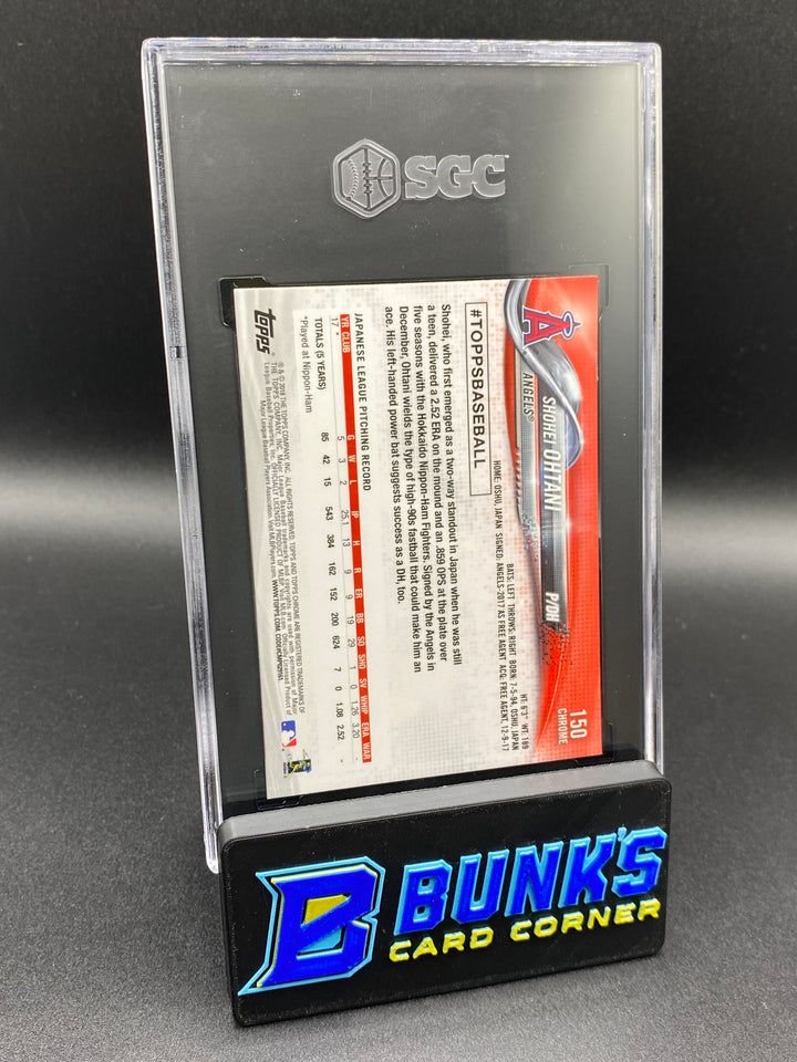 2018 Shohei Ohtani RC SGC 9.5 (Box B68)