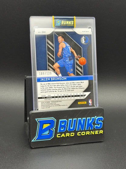 2018-19 Jalen Brunson No Huddle Prizm Red 109/125