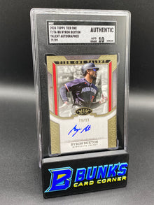 2024 Byron Buxton Talent Auto. 79/99 SGC Auto. 10 (Box B68)