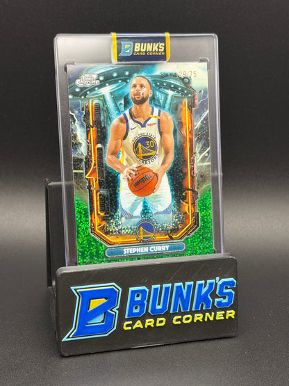 2026 Stephen Curry Extraterrestrial Green Glitter 29/75