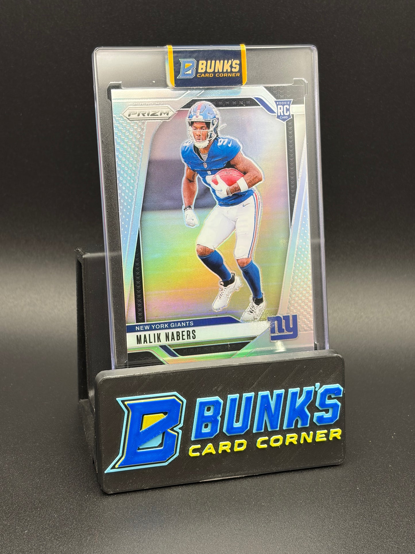 2024 Malik Nabers Prizm Silver RC
