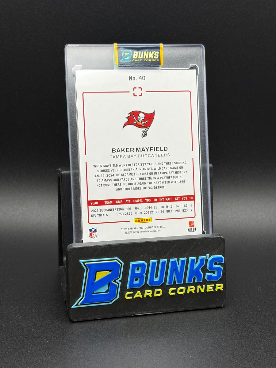 2024 Baker Mayfield Photogenic Pink 4/15
