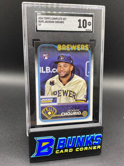 2024 Jackson Chourio SP SGC 10 (Box B68)