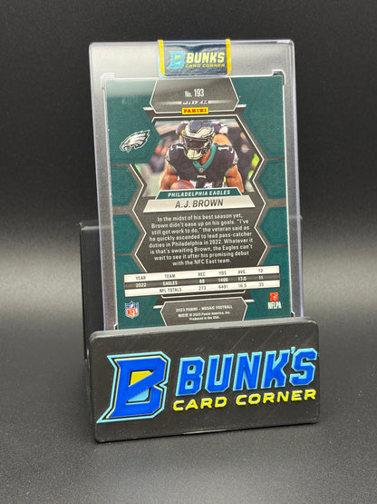 2023 AJ Brown Mosaic Genesis Blue