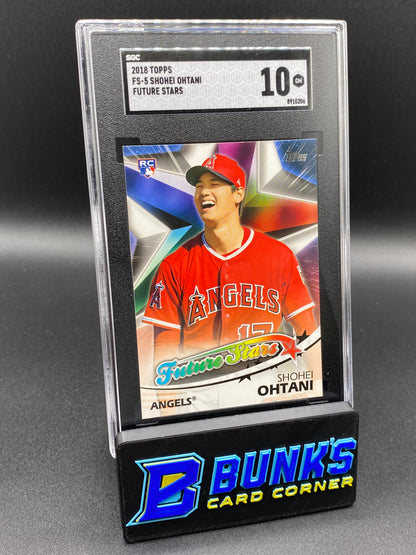 2018 Shohei Ohtani Future Stars SGC 10 (Box B68)
