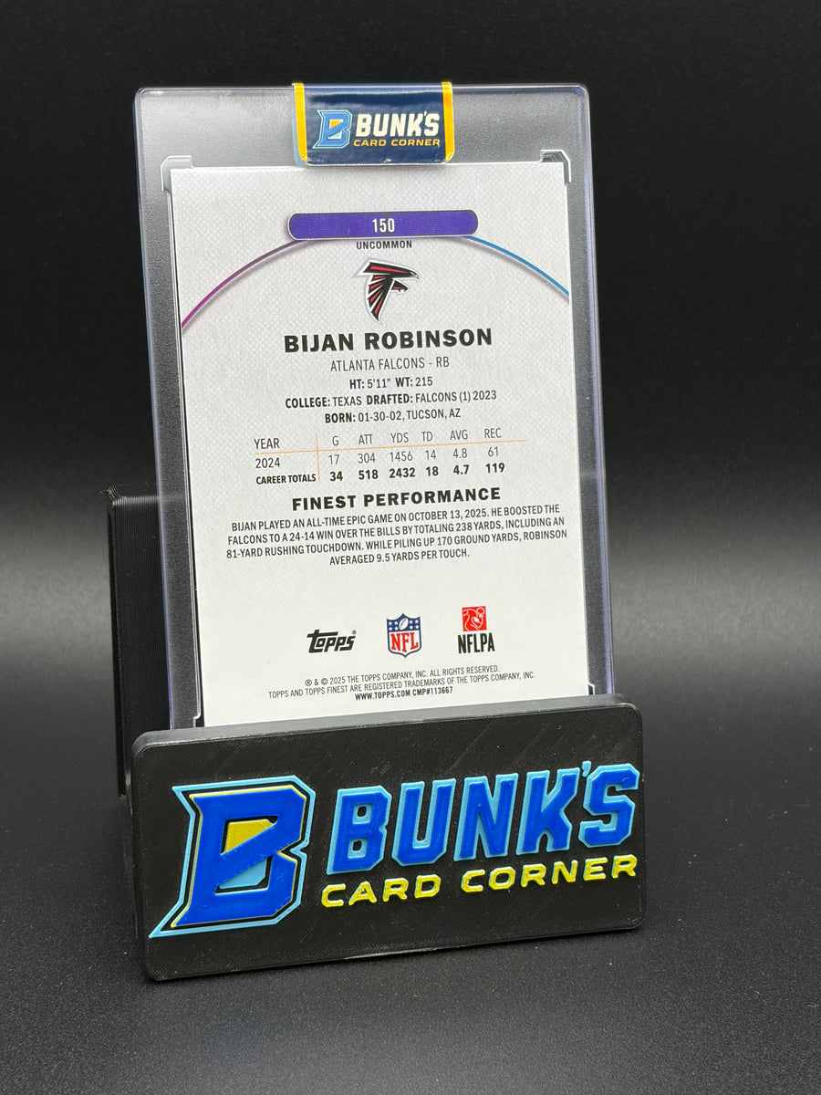 2025 Bijan Robinson X-Fractor Uncommon 50/99