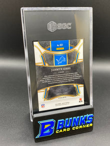 2023 Jahmyr Gibbs Disco Prizm SGC 9.5 (Box B66)