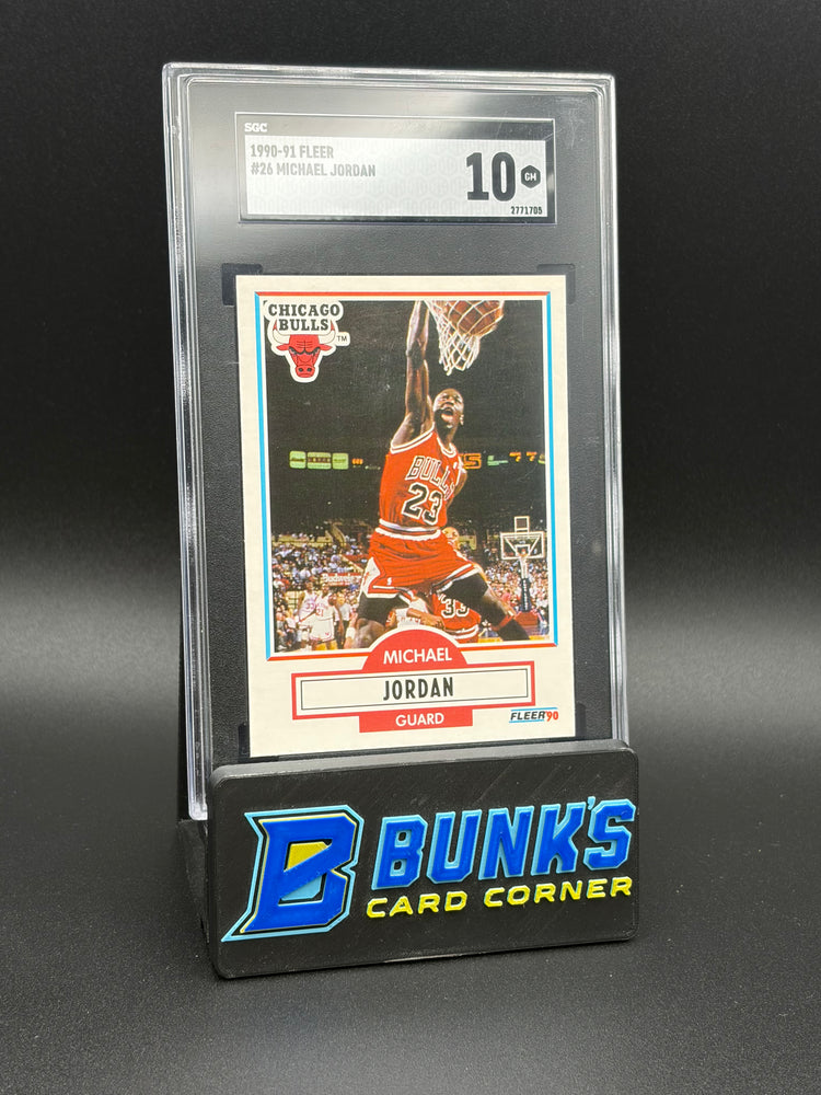 1990-91 Michael Jordan Fleer SGC 10