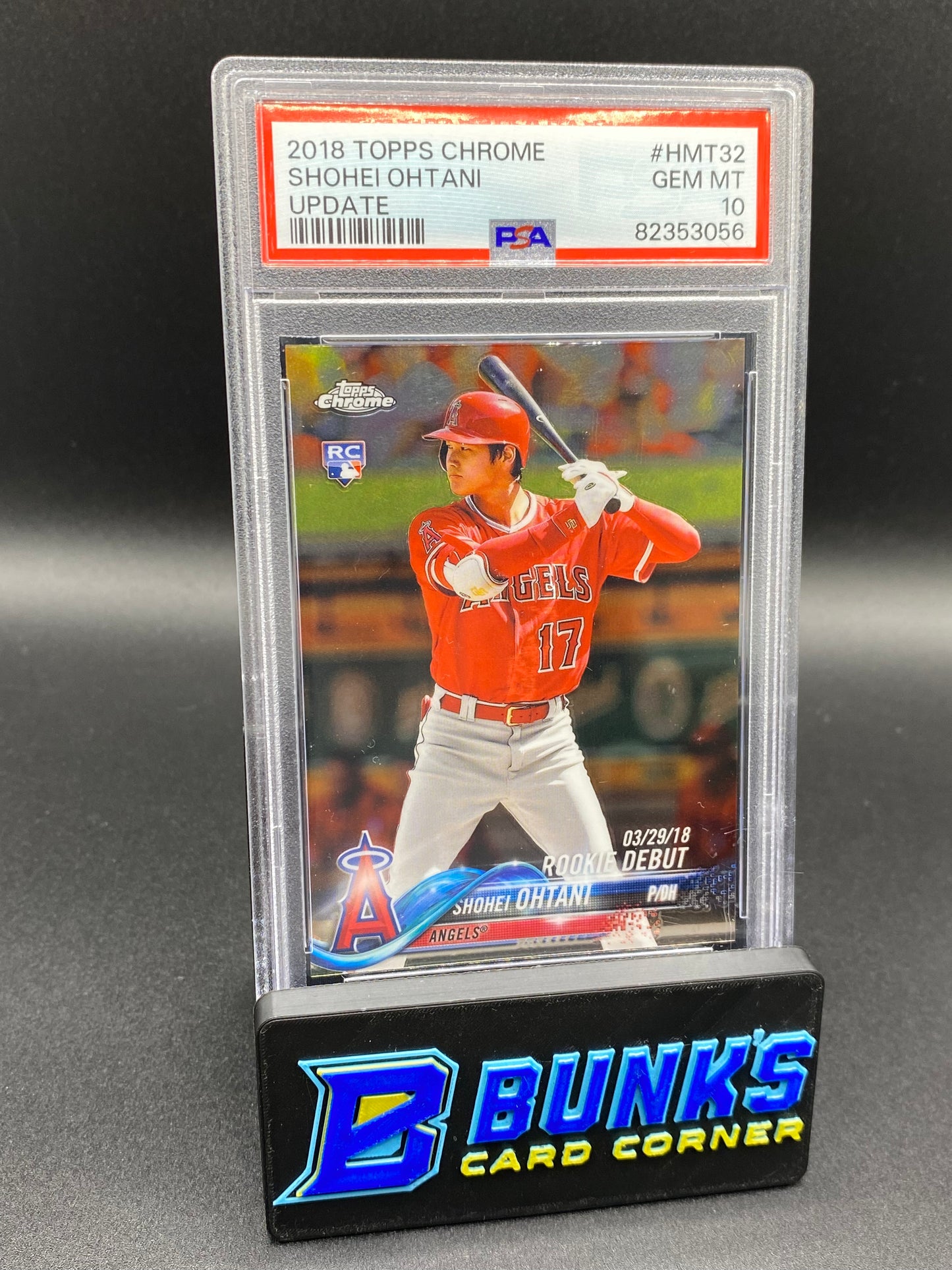 2018 Shohei Ohtani Update PSA 10 (Box B66)