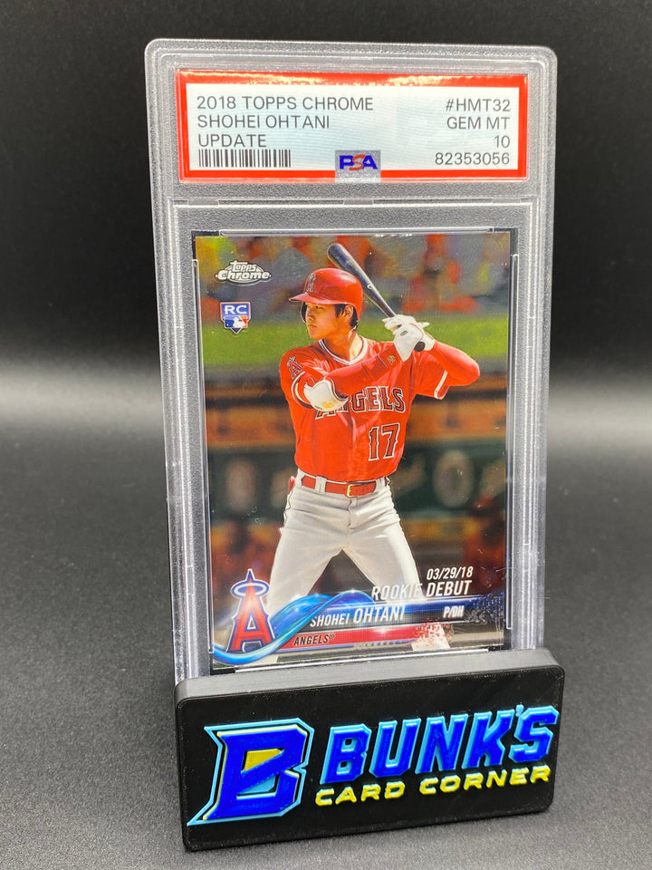 2018 Shohei Ohtani Update PSA 10 (Box B66)