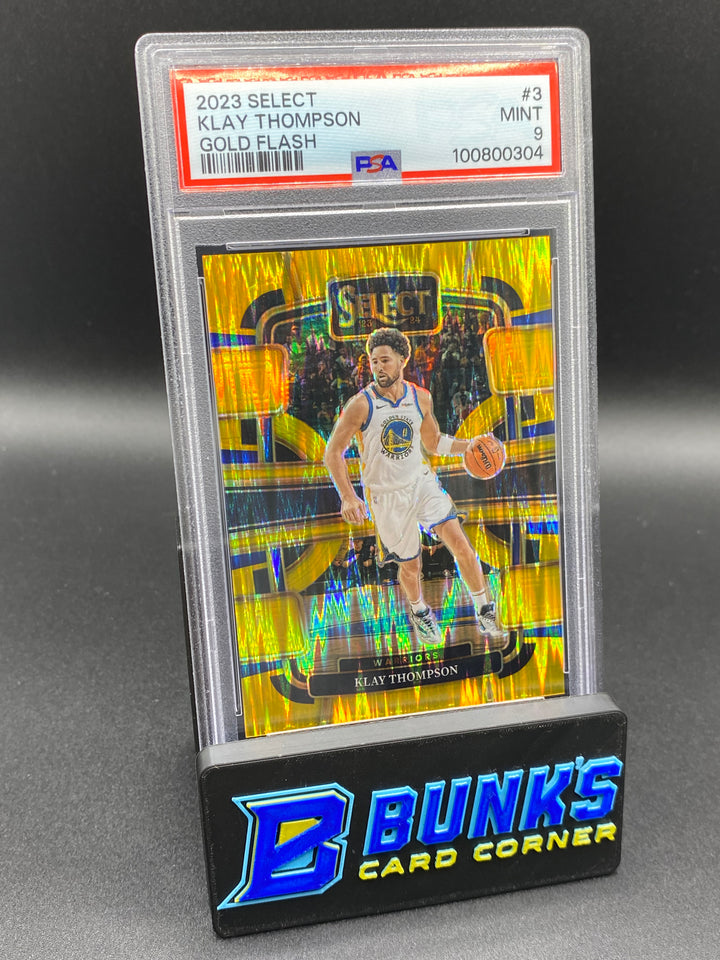 2023 Klay Thompson Gold Flash PSA 9 (Box B66)