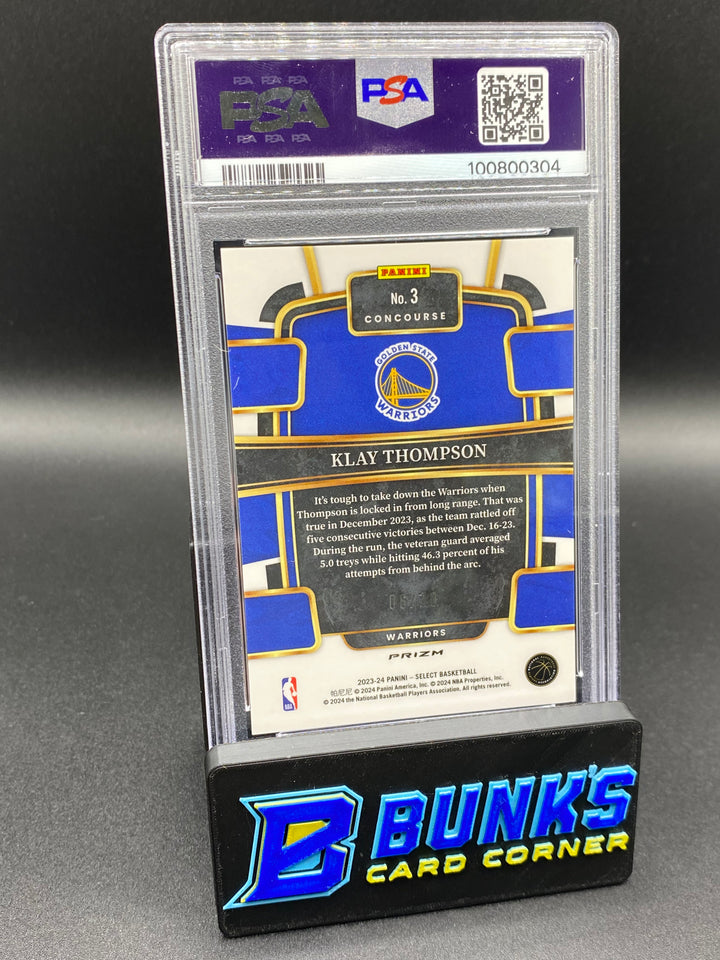 2023 Klay Thompson Gold Flash PSA 9 (Box B66)