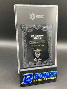 2024 Cameron Ward Diamonds Galaxy Purple Rainbow SGC 10 (Box B66)