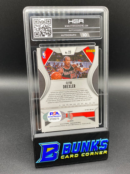 2019-20 Clyde Drexler HGA 9.5 (Box B66)