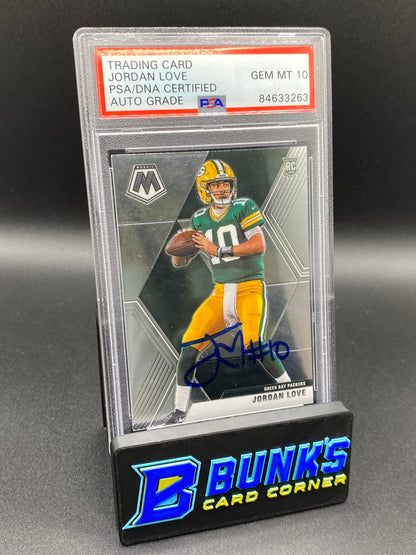 2020 Jordan Love PSA Auto. Grade 10 (Box B66)