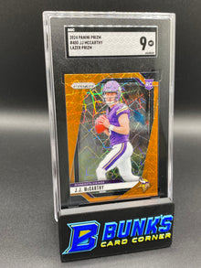 2024 JJ McCarthy Lazer Prizm SGC 9 (Box B66)