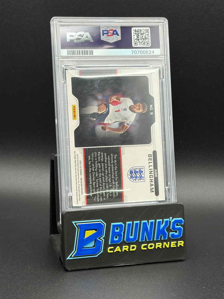 2021-22 Jude Bellingham Black Colorblast Obsidian PSA 10