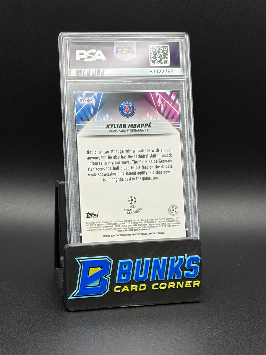2022-23 Kylian Mbappe Beam Team Orange PSA 10